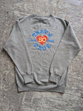 Gracie Abrams That's So True Crewmeck Sweatshirt Size Small NEW